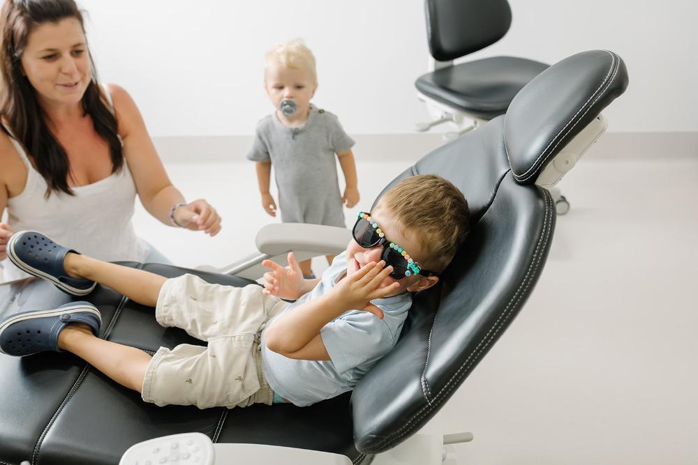child in dental chair | children's dentistry in coffs harbour, nsw