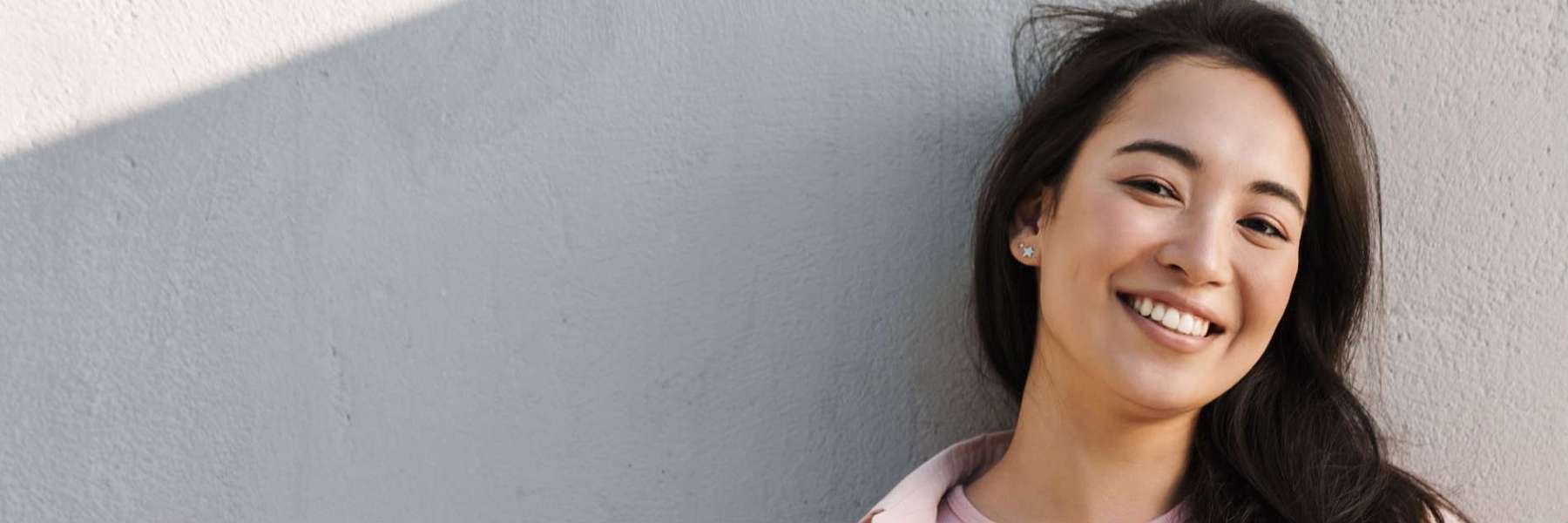 woman after getting in-chair teeth whitening coffs harbour